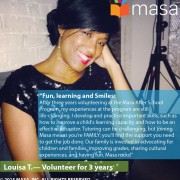 Louisa T Volunteer For Three Years
