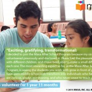 Jose M Volunteer For One Year Eleven Months